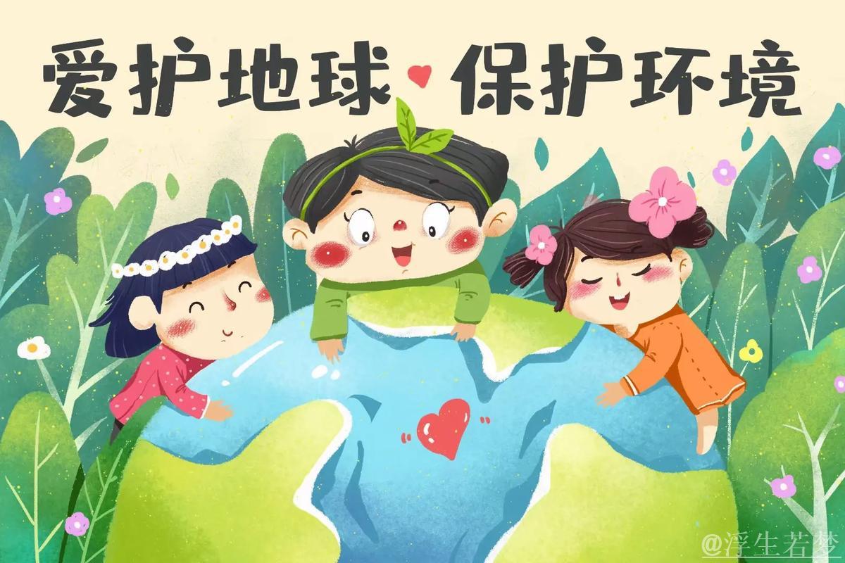 孩子们，是时候守护我们的地球了