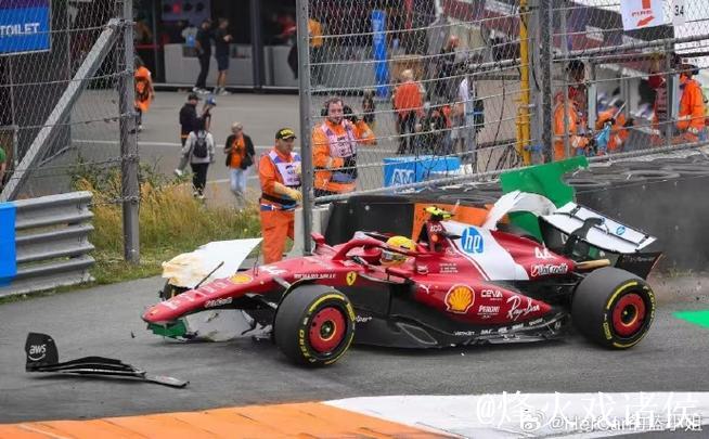 F1荷兰站：法拉利双车+诺里斯退赛 皮亚斯特里夺冠